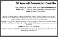 Dª Araceli Bermúdez Carrillo