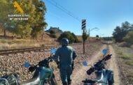 El SEPRONA de la Guardia Civil y Agentes de Medio Ambiente realizan un servicio conjunto de prevención de caza furtiva en zonas de seguridad de vía férrea y márgenes de aguas de dominio público.