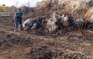 El SEPRONA con la colaboración del Puesto de Castro del Río investiga a una persona como supuesto autor de un incendio forestal en el Parque Natural de las Sierras Subbéticas.