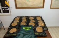 Guardia Civil aprehende unos 19 kilogramos de picadura de tabaco de contrabando y denuncia a una persona