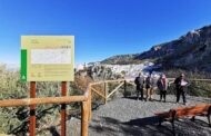 La Diputación entrega la obra del camino ‘Colada del Pozuelo’, en Zuheros, en el que ha construido un mirador
