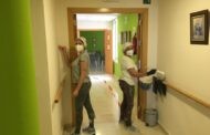 El Ayuntamiento intensifica la limpieza de la residencia de mayores 