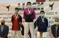 Los jóvenes karatecas almedinillenses, Javier y Paula Nieto Ordoñez, consiguen el primero y tercer puesto en el Campeonato de la Liga Andaluza