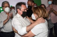 Juan Espadas arrasa en las primarias del PSOE en Almedinilla