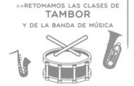 Se retoman las clases de tambor y Banda de Música