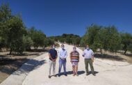 La Delegación de Infraestructuras Rurales concluye en Zuheros la obra de mejora del camino ‘De los Esparteros’