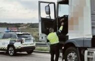 La Guardia Civil detiene al conductor de un camión que conducía con una tasa de alcohol siete veces mayor a la permitida