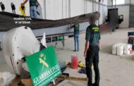 La Guardia Civil detiene a dos personas en Lucena e interviene dos embarcaciones neumáticas semirrígidas y seis motores fuera borda