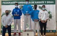 Javier Nieto Ordoñez, medalla de bronce junior en el Campeonato de Andalucía de Kárate