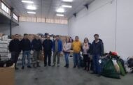 Almedinilla entrega un cargamento de alimentos y productos de primera necesidad para Ucrania