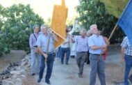 El diseminado de La Viñuela retoma su tradicional romería en honor a la Virgen de la Cabeza