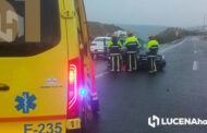 Un herido tras el vuelco de un turismo en la autovía A45 a la altura de la localidad de Benamejí