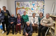 Arte y reflexión: el mural de las mujeres de la Escuela de Mayores de Almedinilla