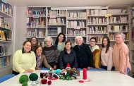 Gran acogida del curso de croché navideño en la Casa de la Cultura de Almedinilla