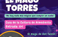 El Mago Torres llega a Almedinilla el próximo 7 de febrero