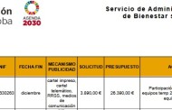 El Almedinilla Atlético recibe la subvención de la Diputación Provincial de Córdoba