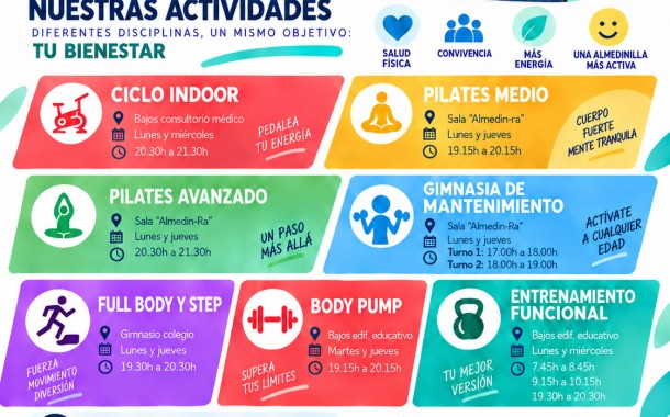 Almedinilla se mueve: una semana para probar nuevos deportes… ¡gratis!