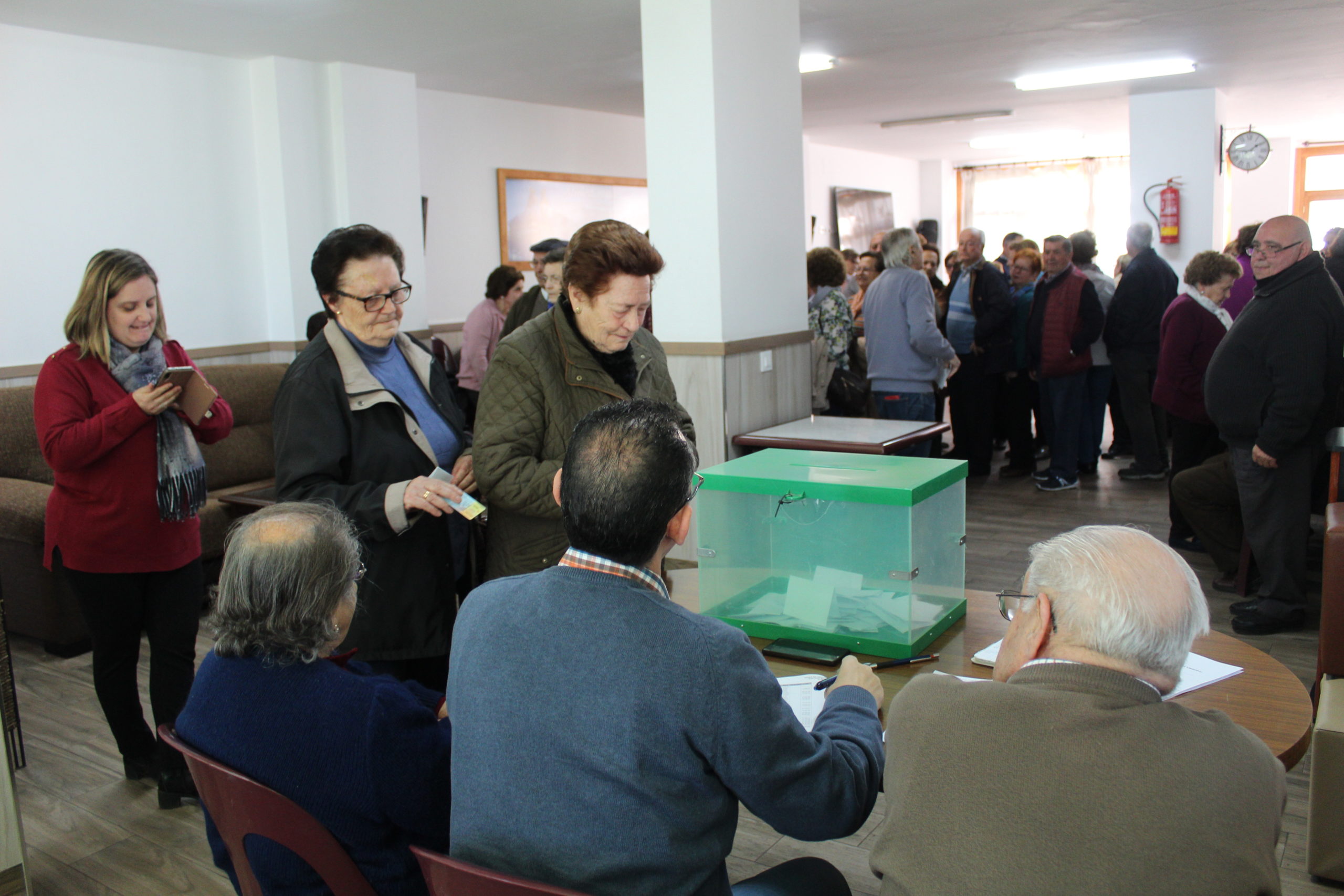 José Córdoba Castillo, ganador de las elecciones celebradas en el Hogar del Pensionista