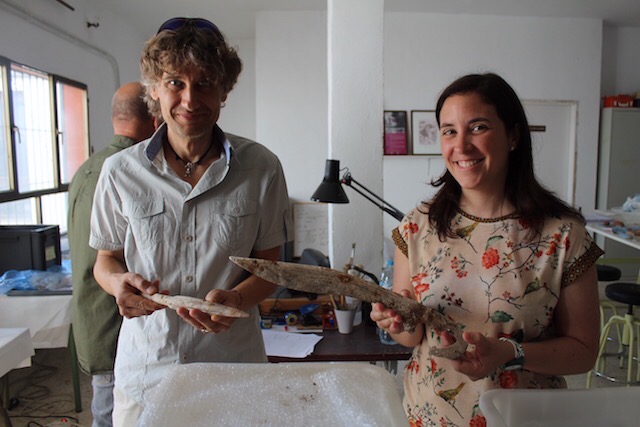 Comienzan los trabajos de Arqueometalurgia con materiales ibéricos del Cerro de la Cruz