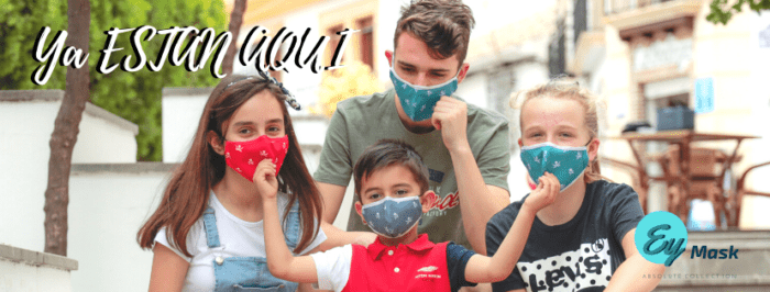 Eydoche presenta su colección de mascarillas