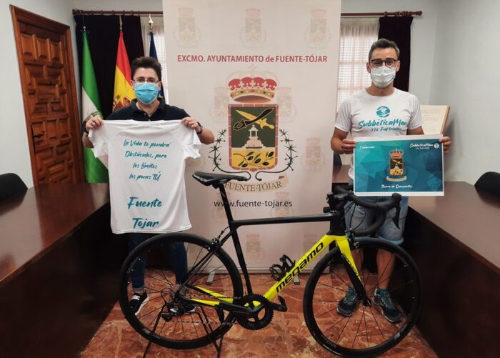 El Ayuntamiento de Fuente- Tójar colabora con el Reto Solidario Subbética Man 226 Full Triatlón