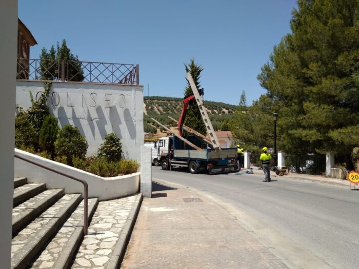 Concluye el soterramiento cableado del paseo Villa Romana y calle Huertas Isla