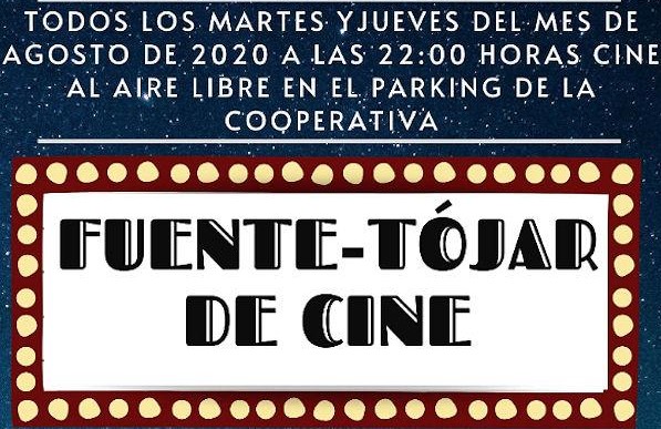 La Concejalía de Cultura organiza para agosto un Programa de Cine de Verano gratuito denominado