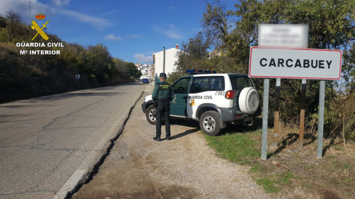 La Guardia Civil auxilia a un ciclista que se había perdido en la Sierra de la Subbética