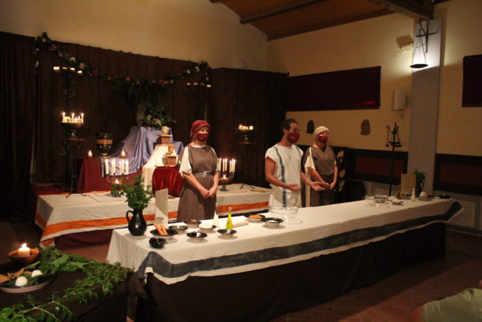 Los placeres de la mesa Romana celebrados a través de un Show Cooking con aforo limitado