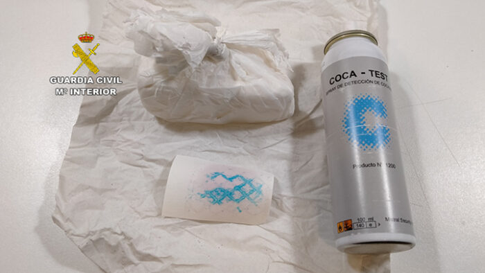 La Guardia Civil interviene 100 gramos de cocaína en Montoro y detiene a una mujer como supuesta autora de un delito de tráfico de drogas