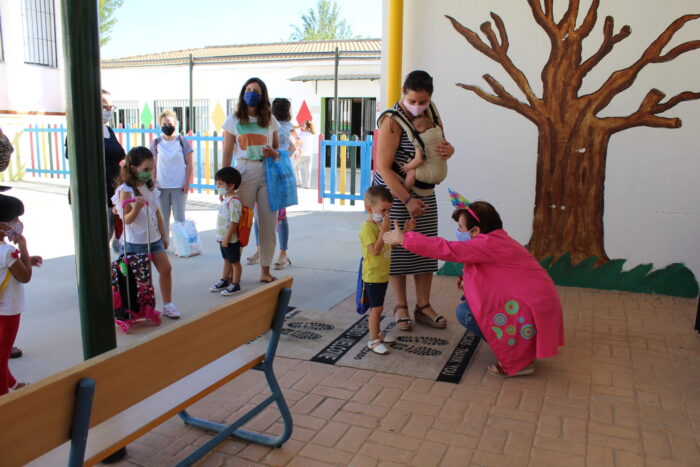 Comienzo del curso 2020-2021 en el CEIP Rodríguez Vega de Almedinilla