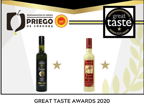 Dos aceites amparados bajo la Denominación de Origen de Priego premiados en los