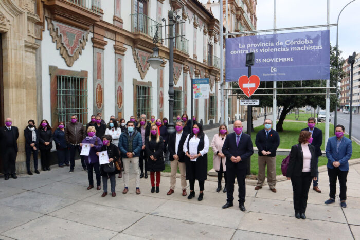 La Diputación de Córdoba condena, un año más, la violencia ejercida contra las mujeres