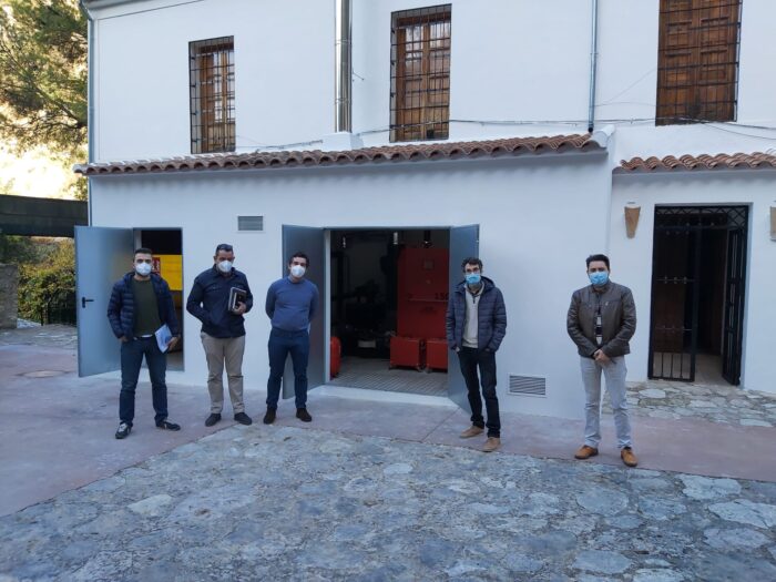 El Museo Histórico Arqueológico de Almedinilla dispone ya de una nueva instalación de calefacción de biomasa