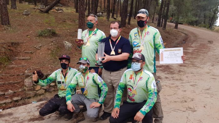 El almedinillense Antonio Rey Ruiz, Medalla de oro por equipos y medalla de bronce individual en el XIX Campeonato de España de Pesca Black-Bass Orilla