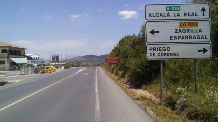La Junta adjudica por 2,4 millones el arreglo de los tramos concentración de accidentes en la A-339, en Priego