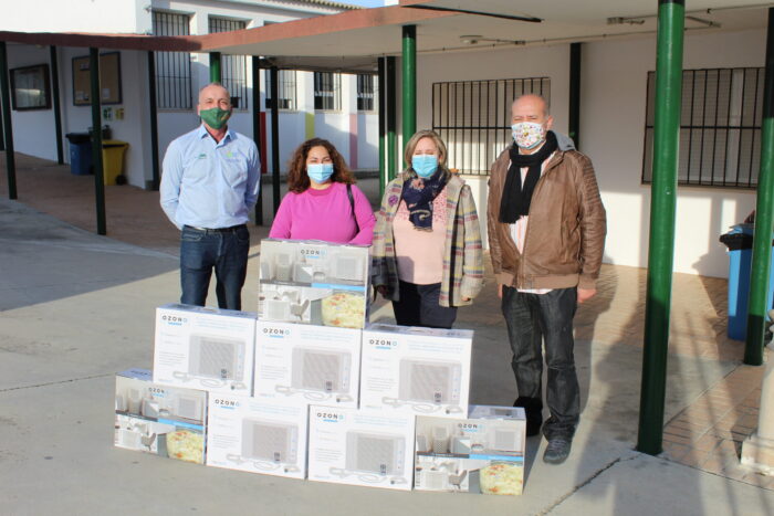 Purificadores de aire para las aulas del CEIP Rodríguez Vega de Almedinilla y aldeas
