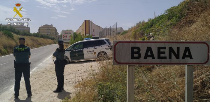 La Guardia Civil detiene en Baena al supuesto autor de un robo con intimidación con arma blanca