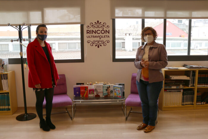 El 'Rincón Violeta' de la Delegación de Igualdad de la Diputación está presente en 62 municipios de la provincia