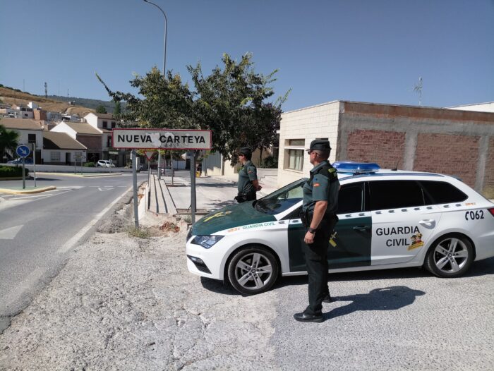 La Guardia Civil con la colaboración de la Policía Local de Nueva Carteya detiene a una persona como supuesto autor de un delito de robo con fuerza
