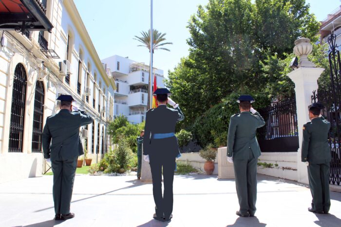 La Comandancia de Córdoba conmemora el 177º aniversario de la fundación de la Guardia Civil