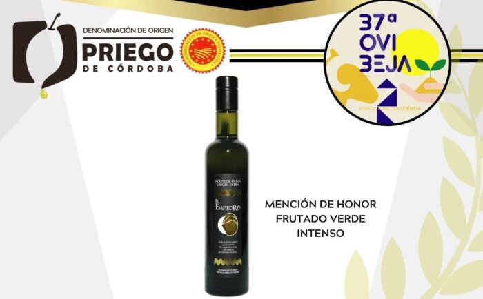 Reconocimiento a la calidad de los AOVEs DOP Priego de Córdoba en los premios OVIBEJA 2021