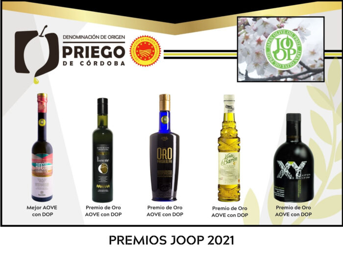 Cinco firmas de la D.O.P. Priego de Córdoba reconocidas en los Premios Joop en Japón