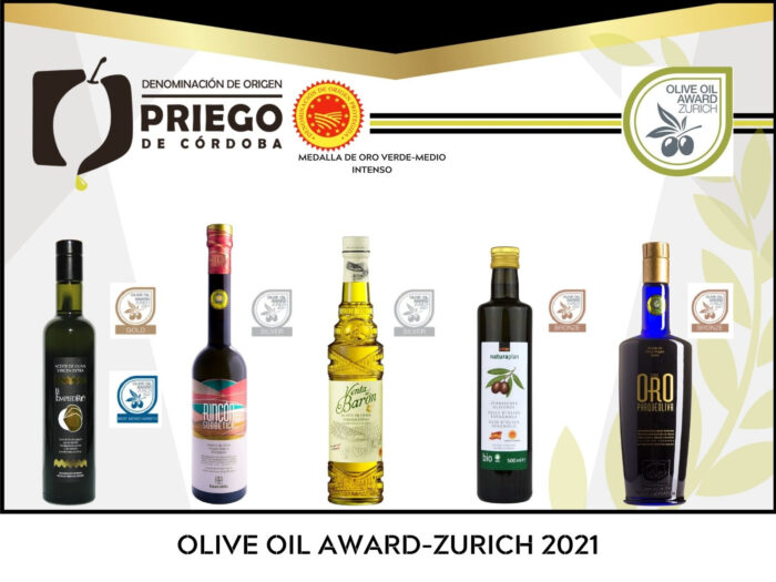 Cinco AOVES con sello prieguense galardonados en Zurich