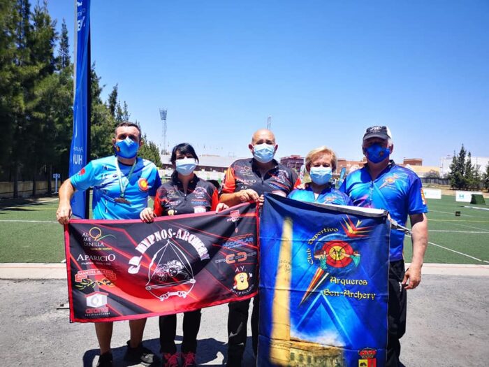 La suerte no acompañó a Trinidad García y Damián Bolivar en el XLII Campeonato de Tiro con Arco de Huelva