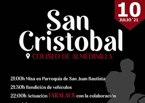 Fiesta de San Cristóbal con Faralaes de Almedinilla