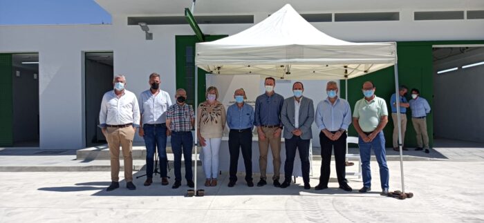La Diputación de Córdoba recepciona de manos de la Junta de Andalucía la obra de los colectores de Doña Mencía