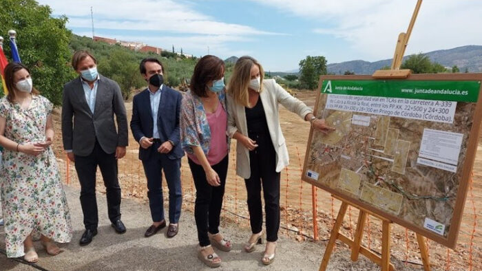 Eliminación de los tramos de concentración de accidentes de la A-339 a su paso por Priego