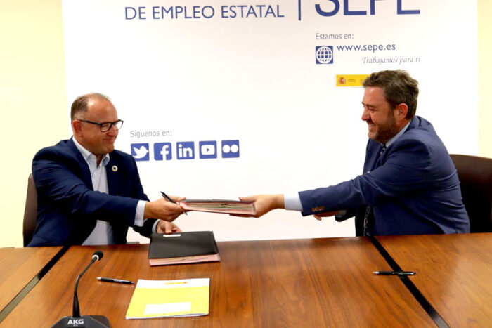 Acuerdo entre el SEPE y el Consorcio Fernando de los Ríos para impulsar desde Guadalinfo el acceso a los trámites digitales de Empleo
