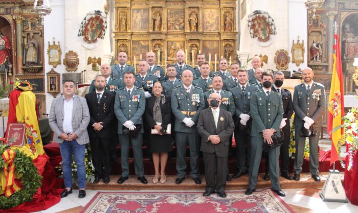 La Guardia Civil de Priego de Córdoba celebra el día de su patrona, la Virgen del Pilar